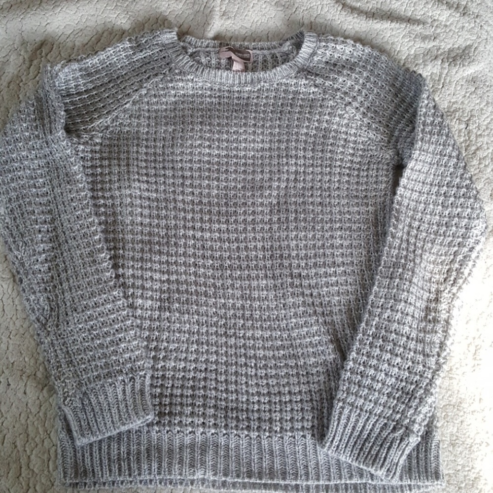 F21 Contemporary cable knit sweater